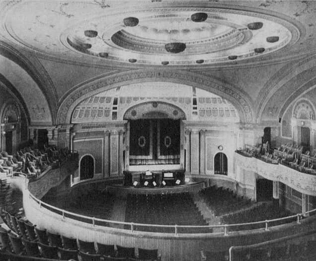 victoria theatre shamokin black and white
